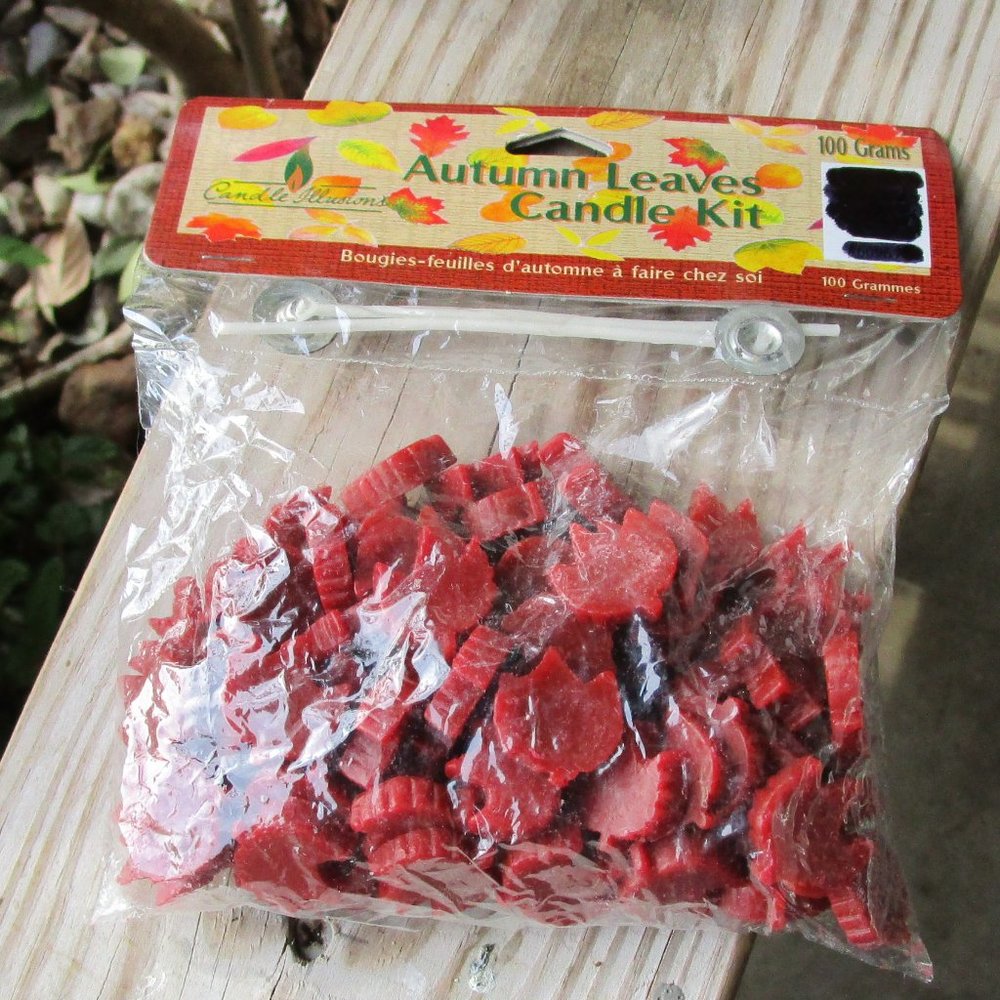 Candle Illusions Autumn Leaves Candle Kit